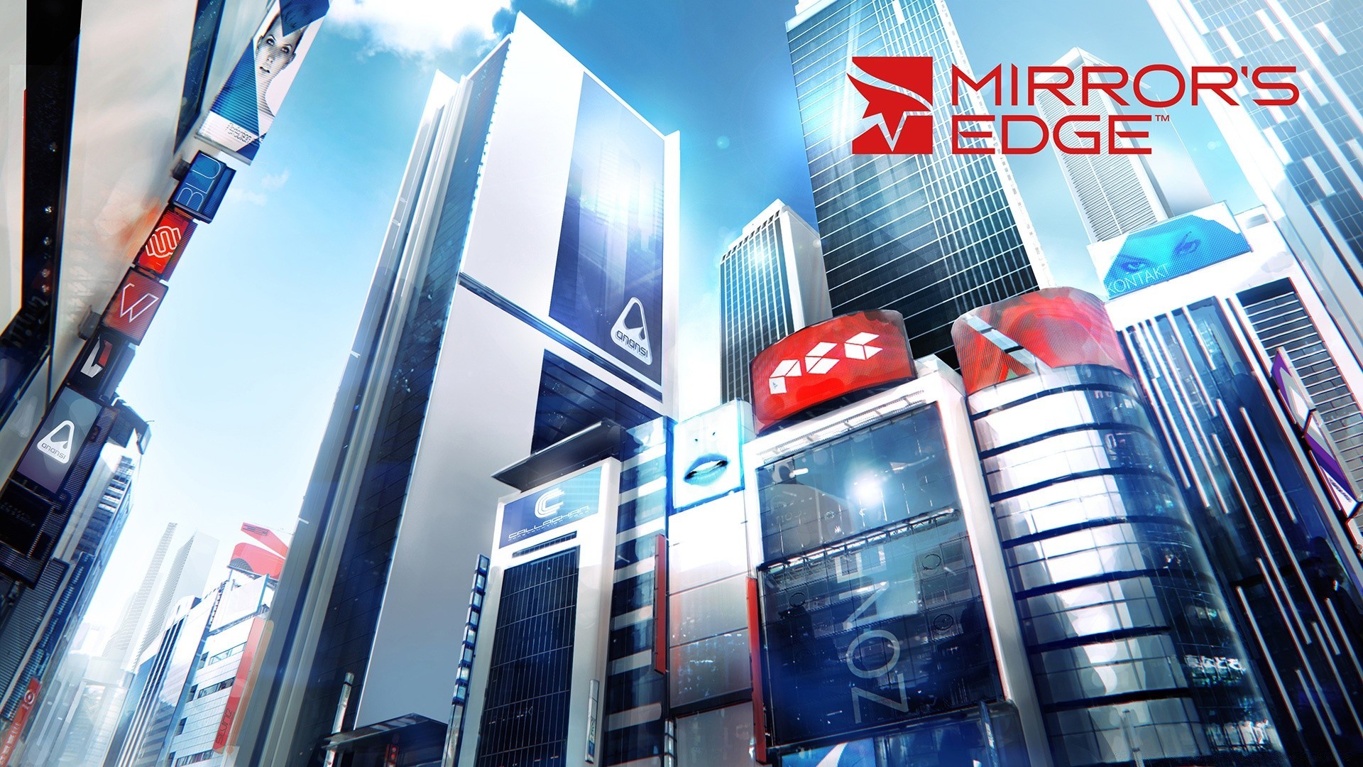 mirror s edge бизнес қала қаржы сәулет кеңсе шыны заманауи