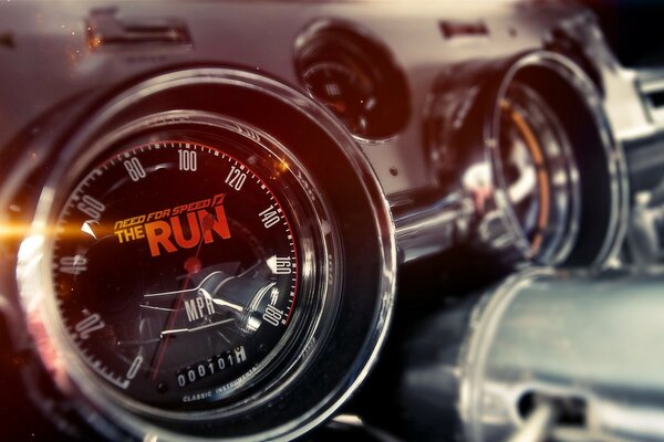 Speedometer screensaver from the game