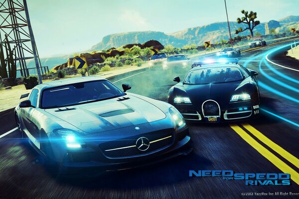 Maclaren және NFS полициясы mw