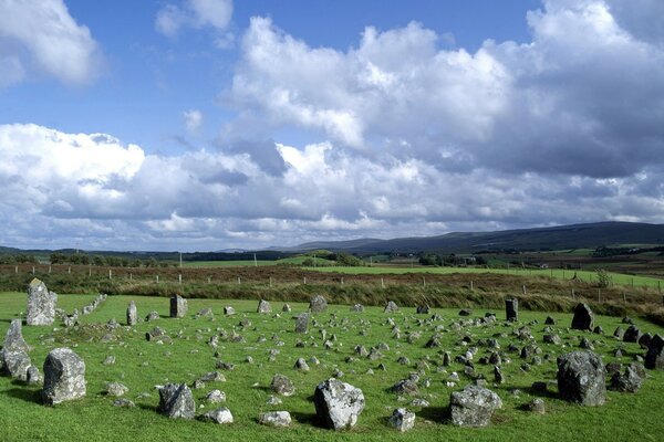 A ROCK GARDEN AMONG THE FIELDS