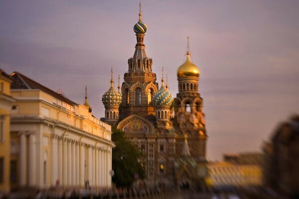 The famous architecture of the Russian capital