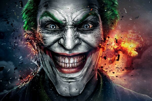 Niesprawiedliwość Bóg mamy Jokera twarz