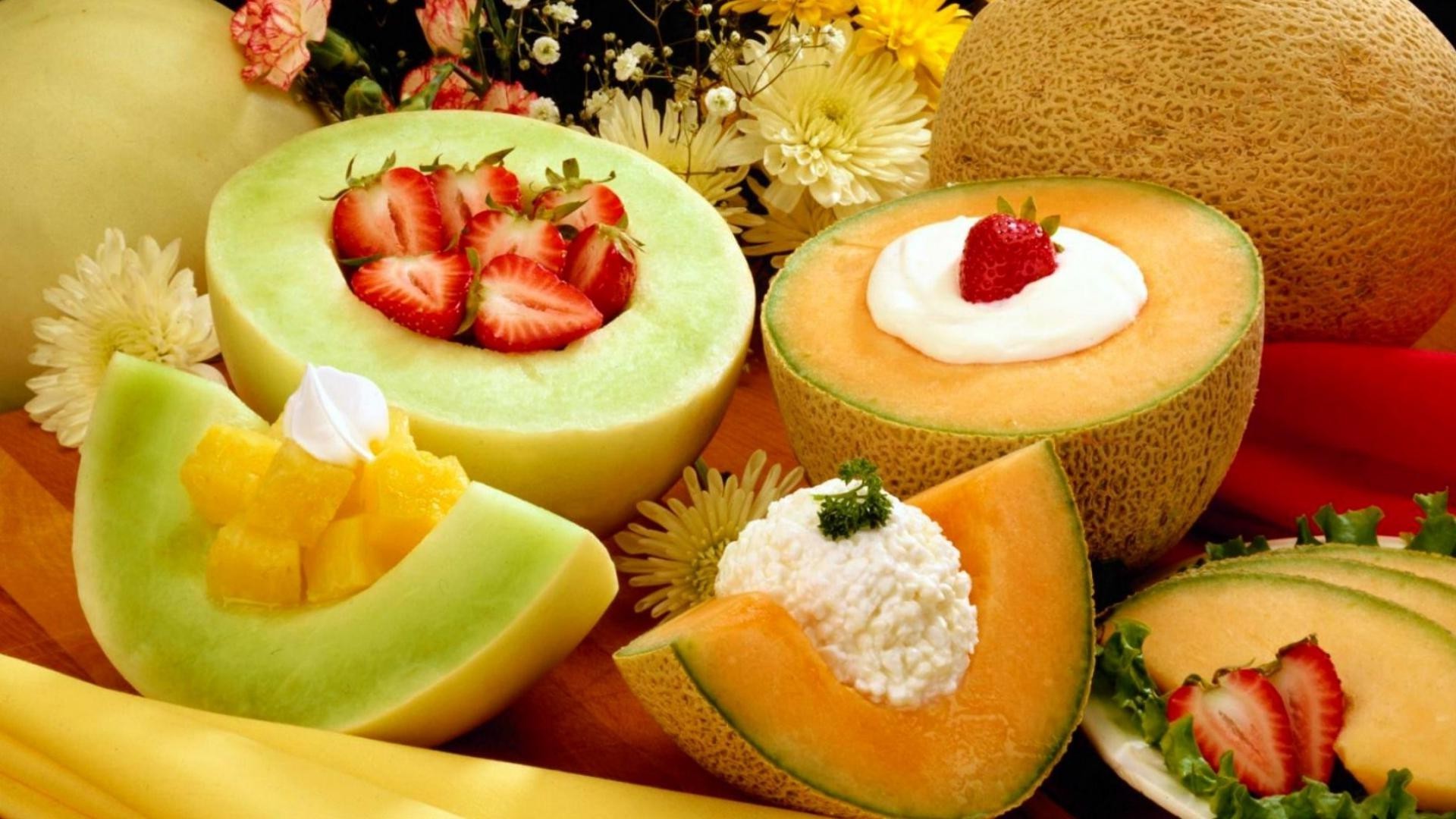 fruit food health melon nutrition healthy kiwi delicious tropical sweet juicy vitamin refreshment cantaloupe diet breakfast