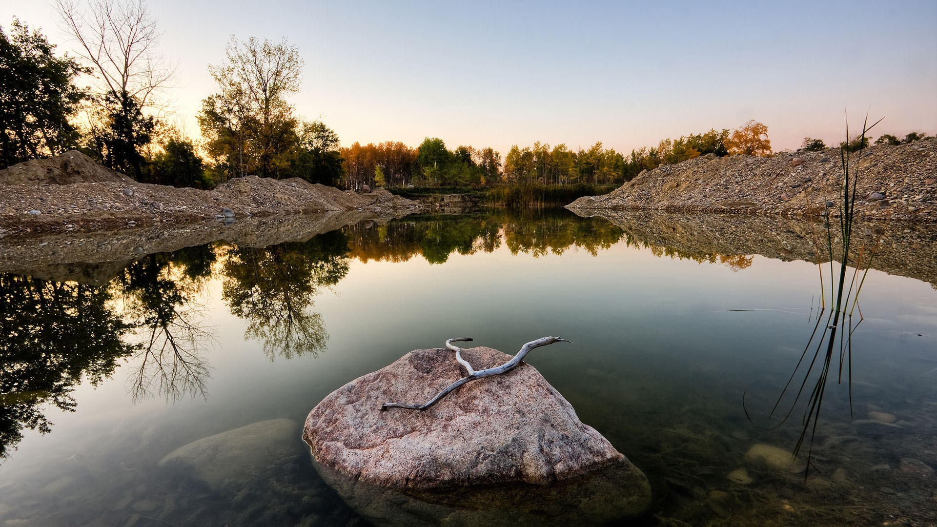 rivers ponds and streams water landscape lake reflection nature river dawn tree sky sunset outdoors travel rock park fall evening pool mountain scenic