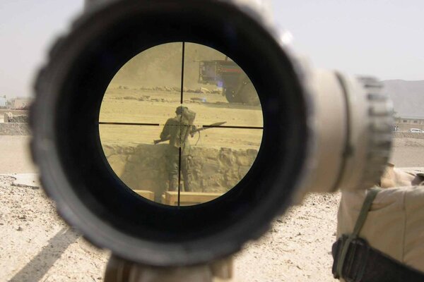 Sniper a choisi sa cible