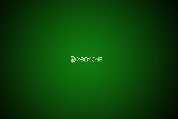 Logotipo de Xbox One en un fondo verde