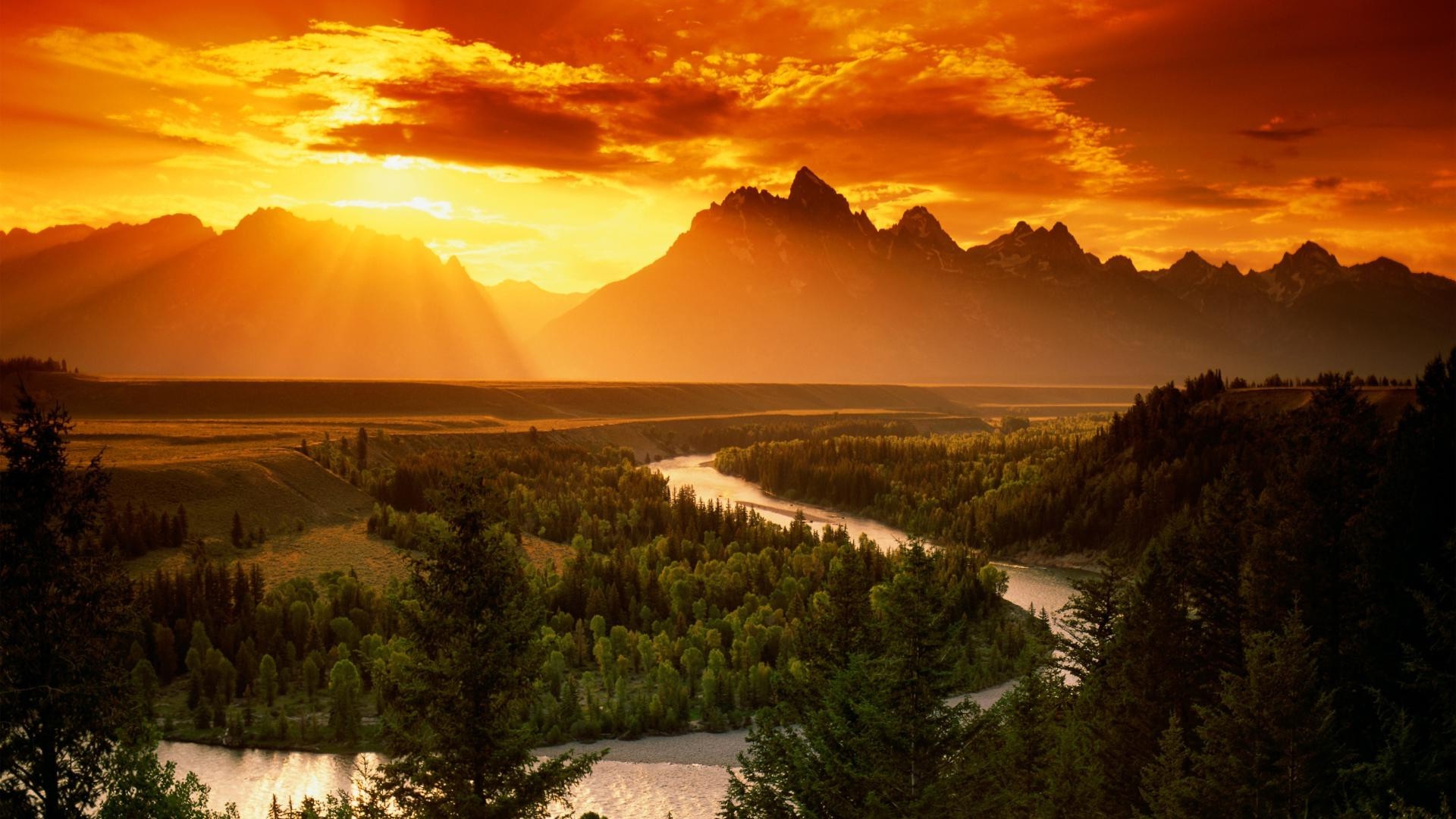 coucher de soleil et aube coucher de soleil aube eau voyage en plein air paysage soir nature ciel montagnes crépuscule lac