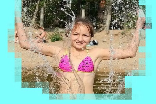 Beautiful girl on the beach