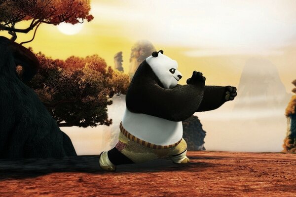 Dessin animé étranger sur Kung Fu Panda