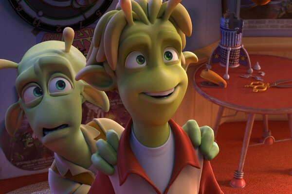 Green men from planet 5, 1