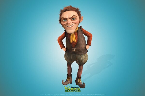 Personnage de dessin animé Shrek Forever