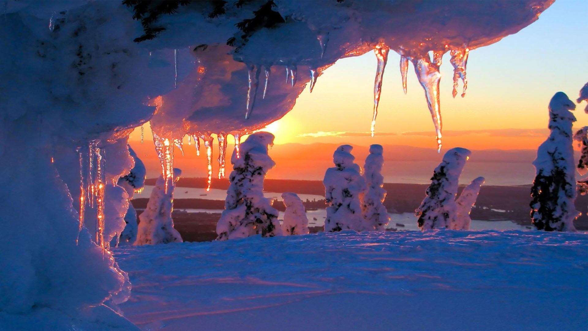 inverno acqua oceano spiaggia mare mare viaggi paesaggio cielo