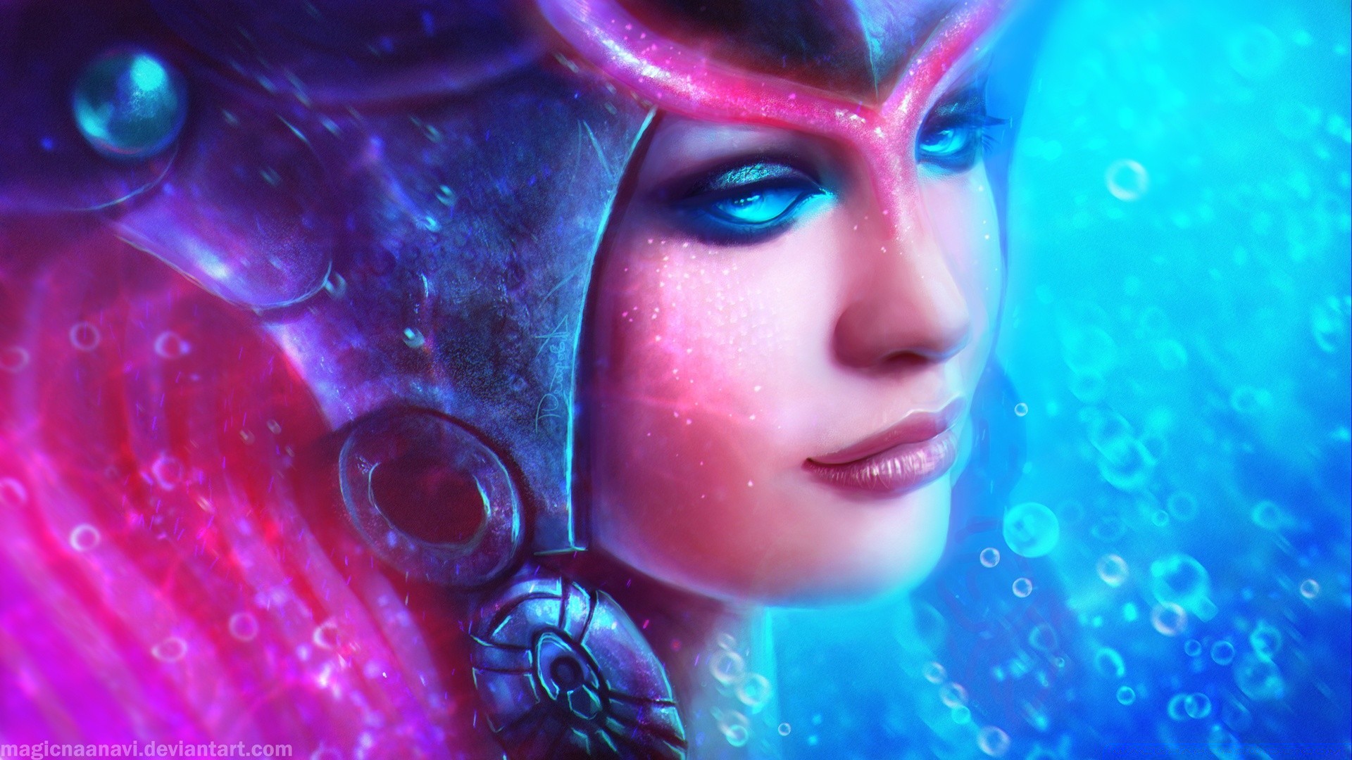 other games woman beautiful bright fantasy girl desktop