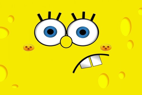 Sponge Bob Gesicht Nahaufnahme