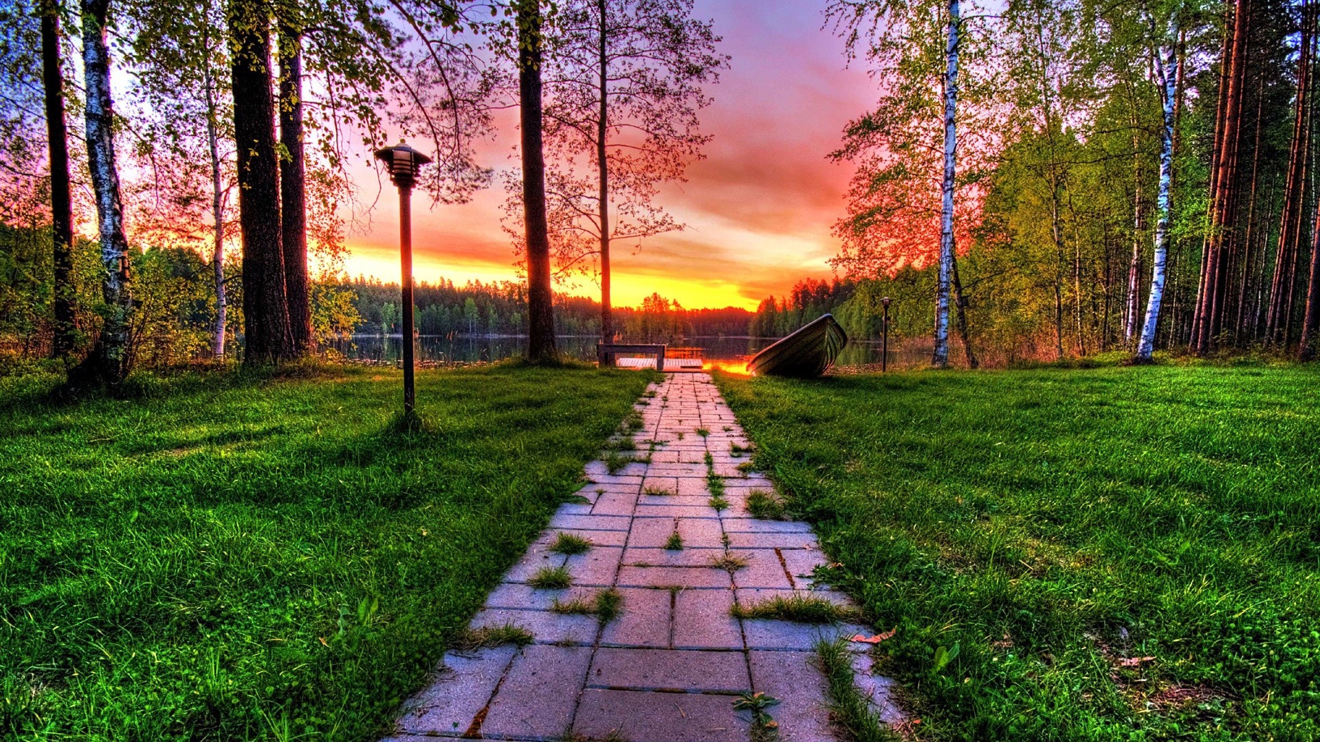 verão árvore grama parque paisagem guia natureza madeira folha estrada gramado amanhecer bom tempo ao ar livre jardim sol temporada