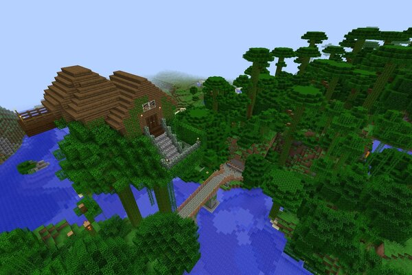 Gioco Minecraft Casa sull albero