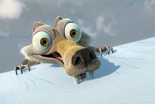 The Ice Age. Squirrel