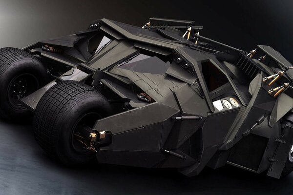 Voiture blindée de Batman fiction