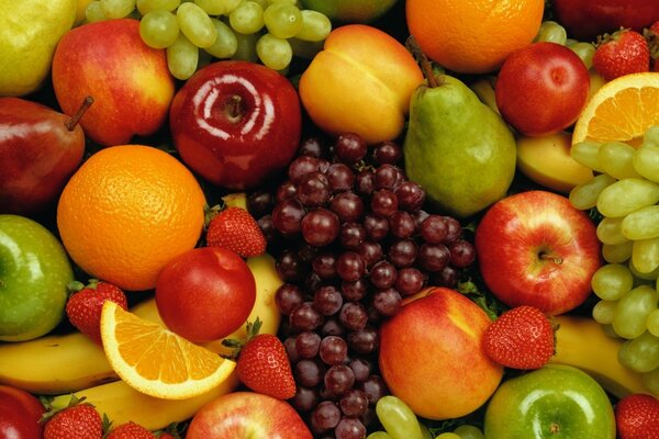 Fruits juteux les meilleurs cadeaux de l été