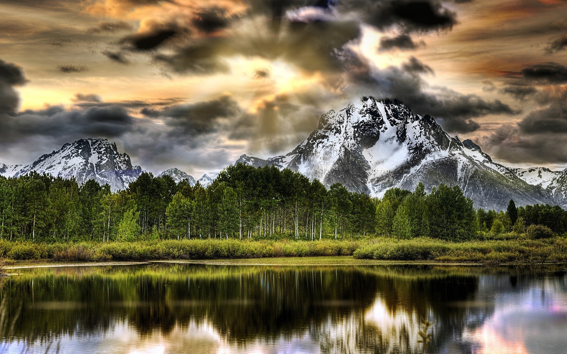 berge reflexion see wasser landschaft natur berge himmel dämmerung sonnenuntergang holz landschaftlich im freien reisen fluss schnee