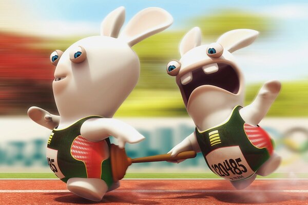 Rayman raving rabbids fotoğraf