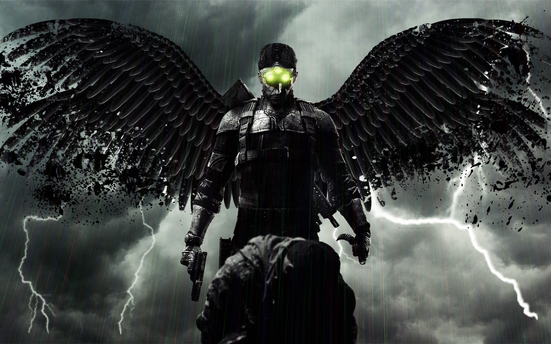 splinter cell solo militar luz del día