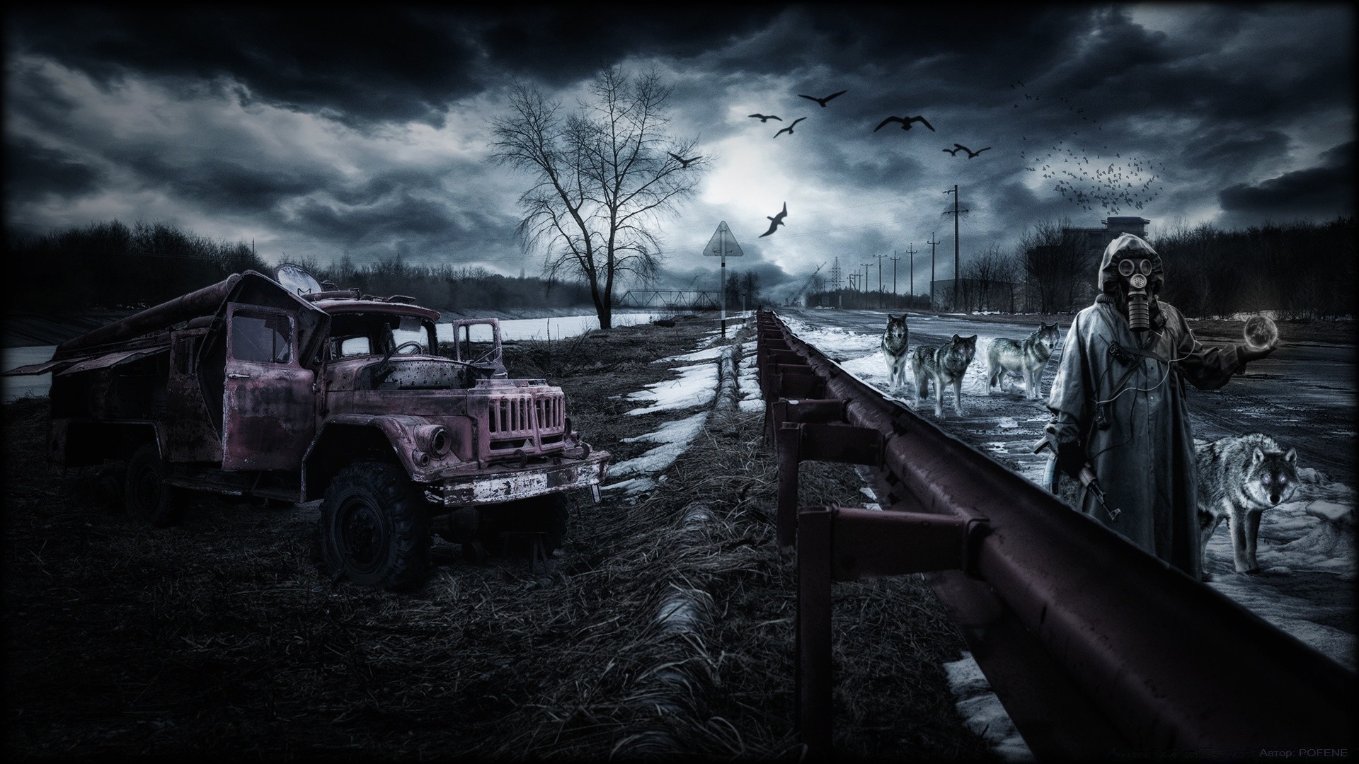 s. t. a. l. k. e. r. automobile système de transport hiver