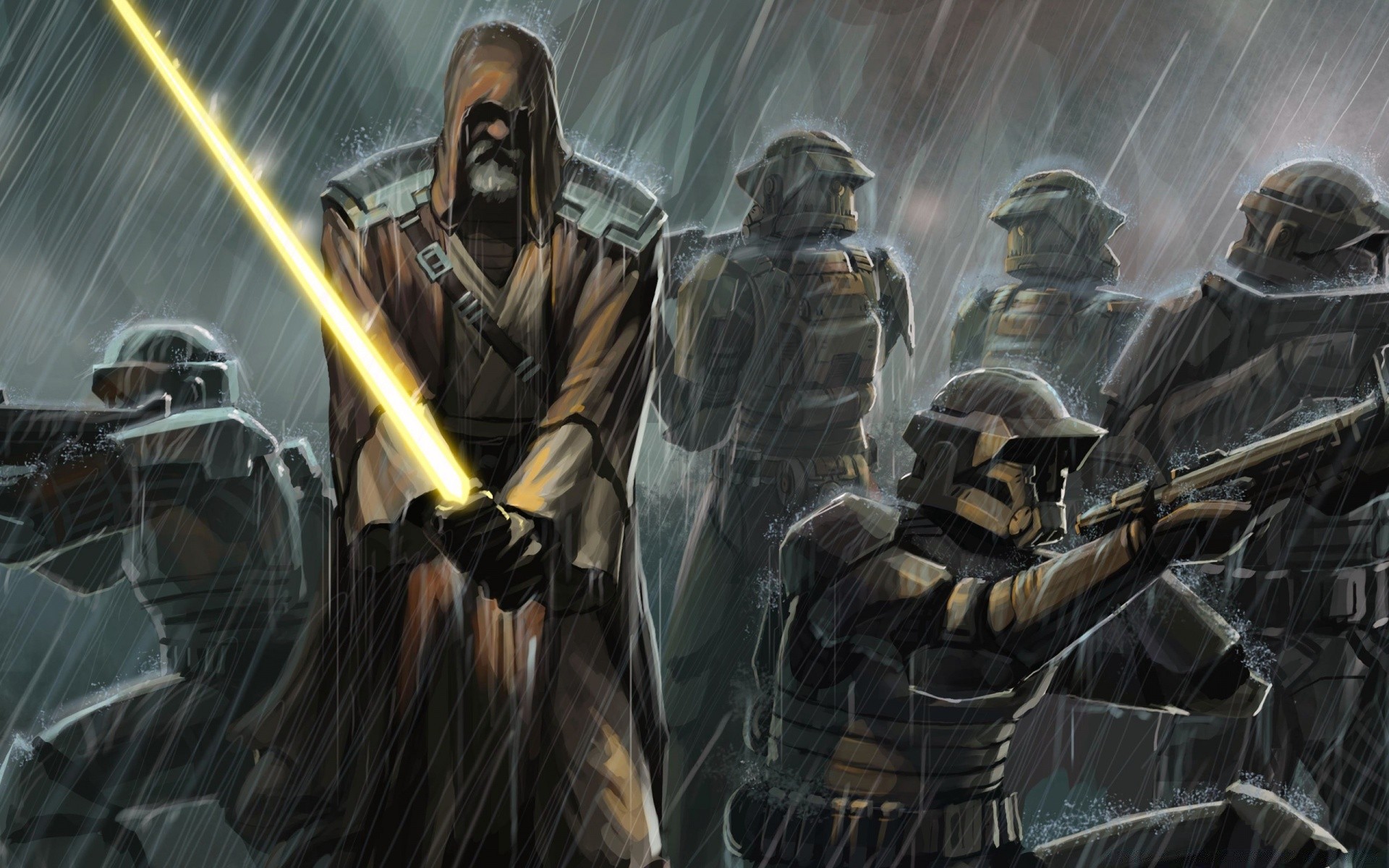 star wars religión guerras arte hombre ilustración luz