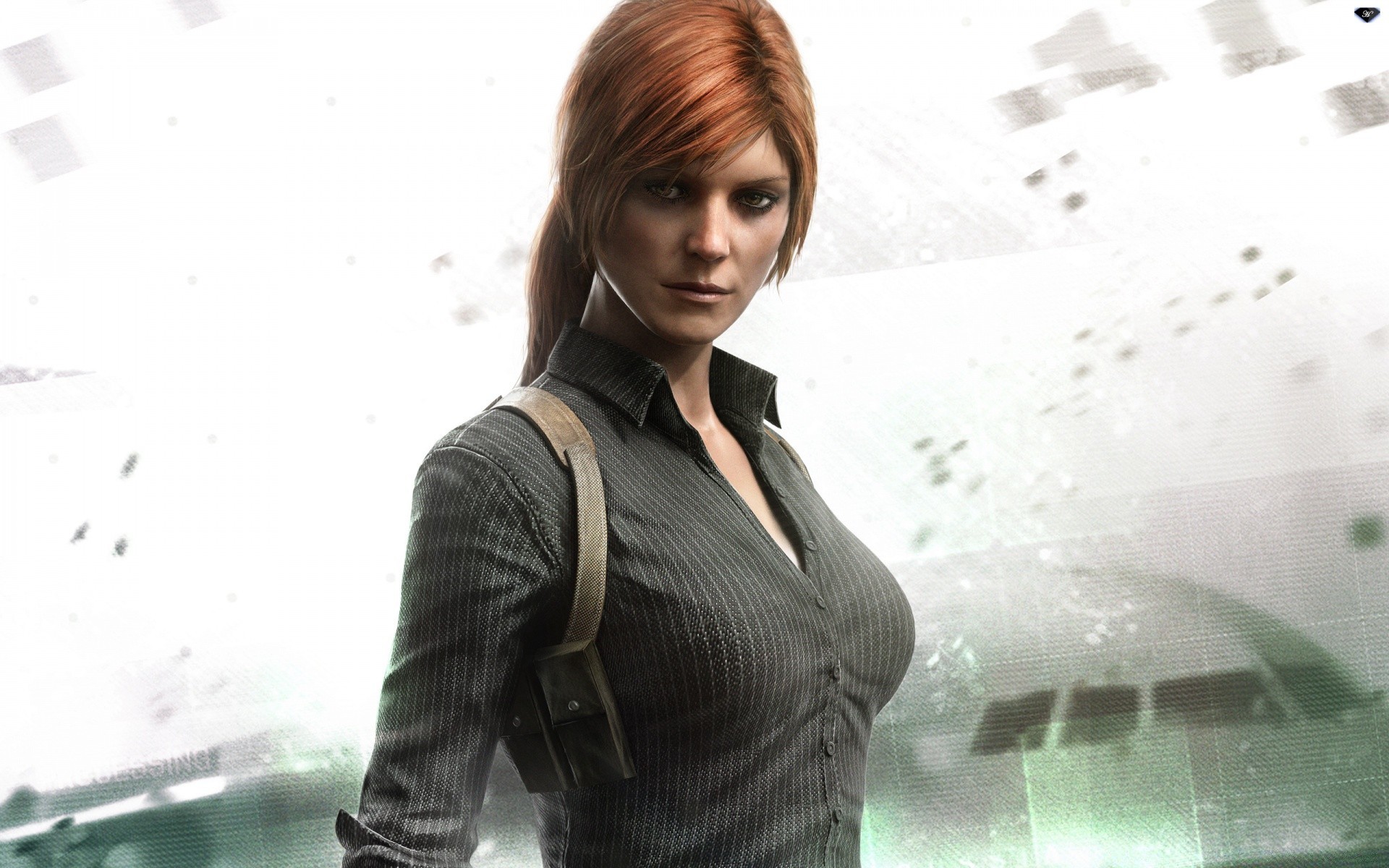 splinter cell donna adulto sfocatura singolo affari ritratto indossare interno finestra