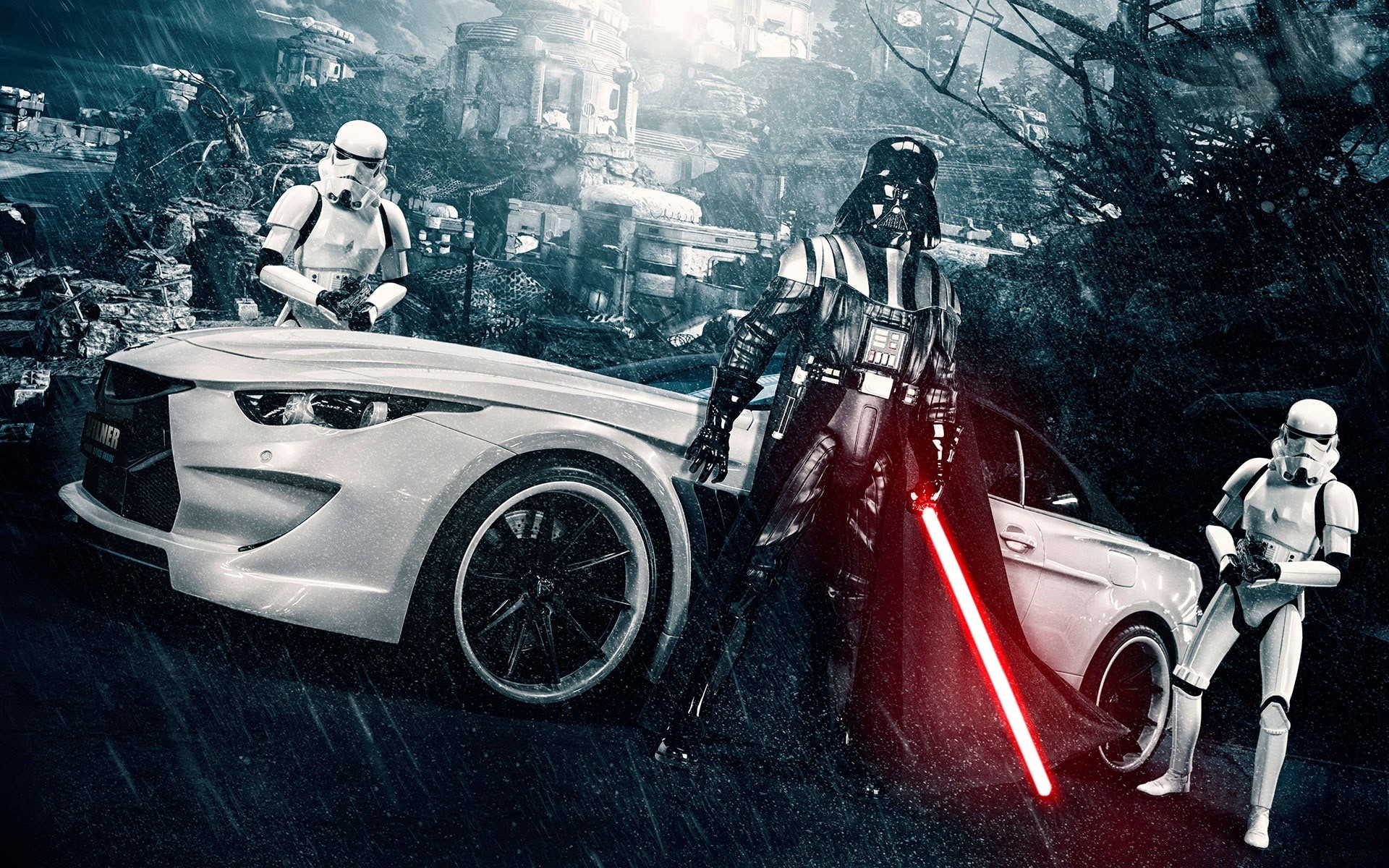 star wars carro sistema de transporte carro adulto homem grupo