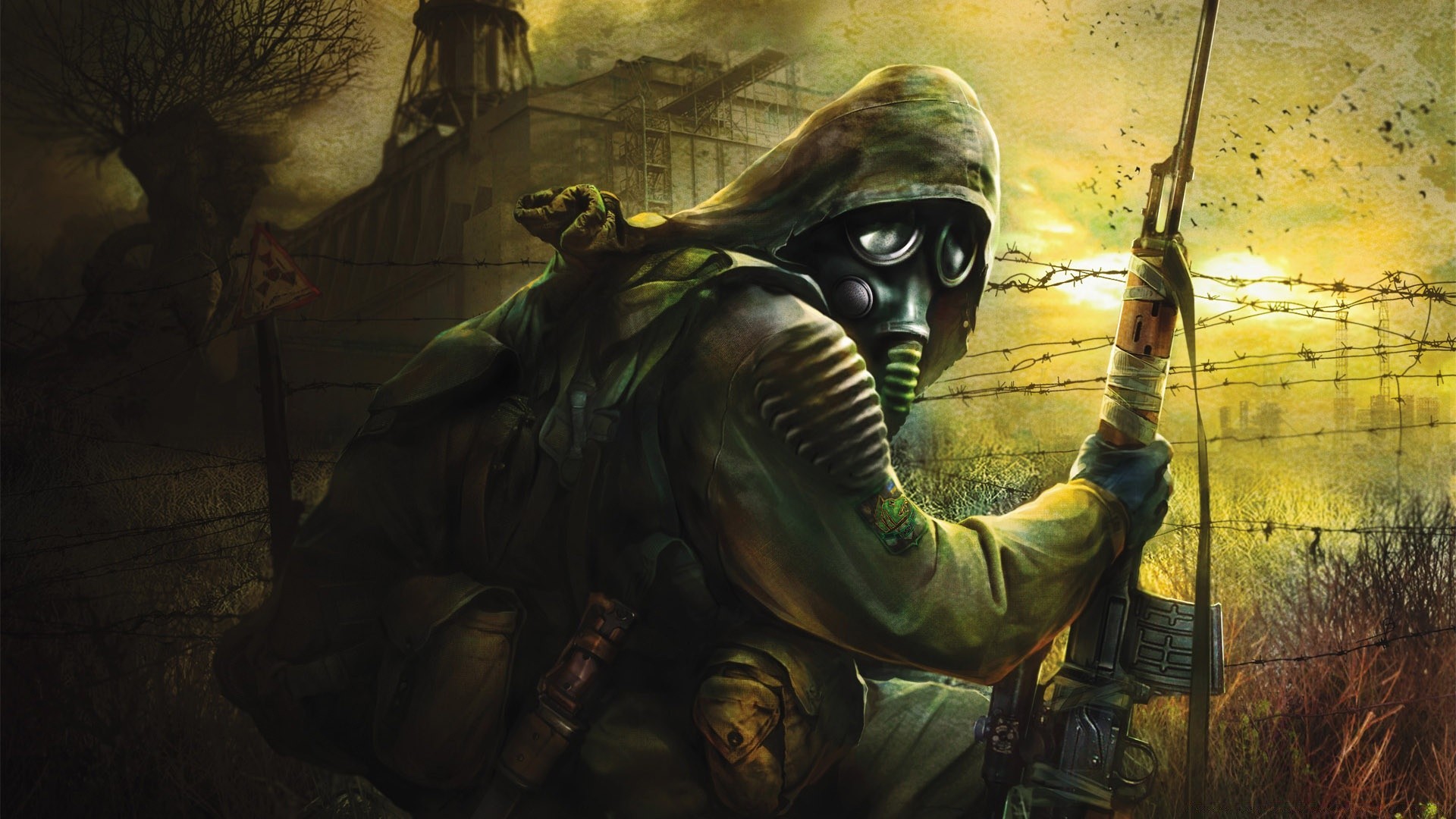 s. t. a. l. k. e. r. pintura vestir arte adulto guerra sozinho homem mulher arma ilustração militar