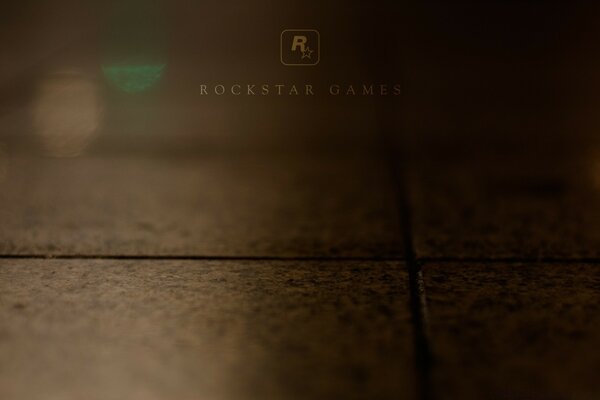 Plancher flou sombre de rockstar games