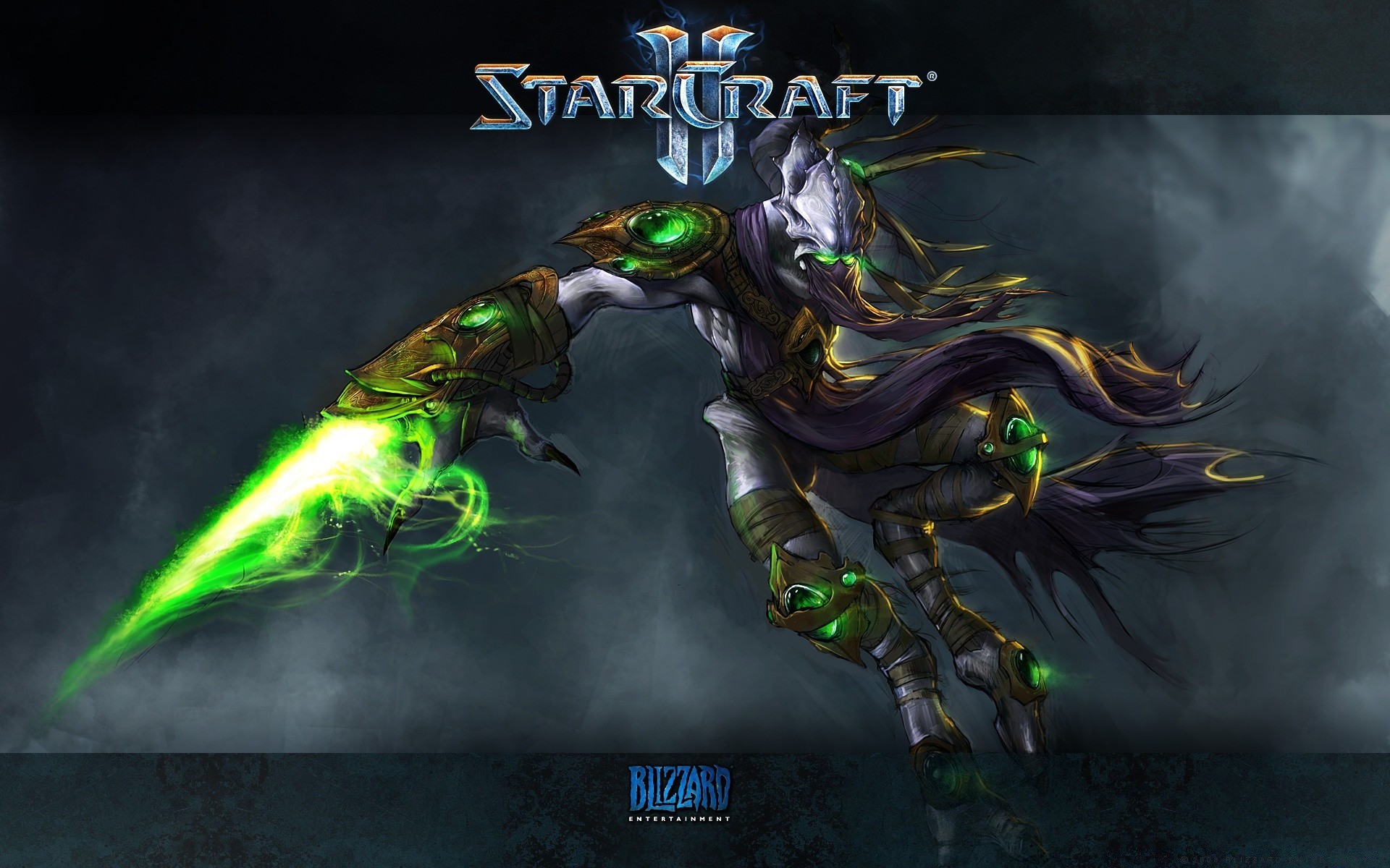 starcraft қараңғы табиғат түтін иллюстрация