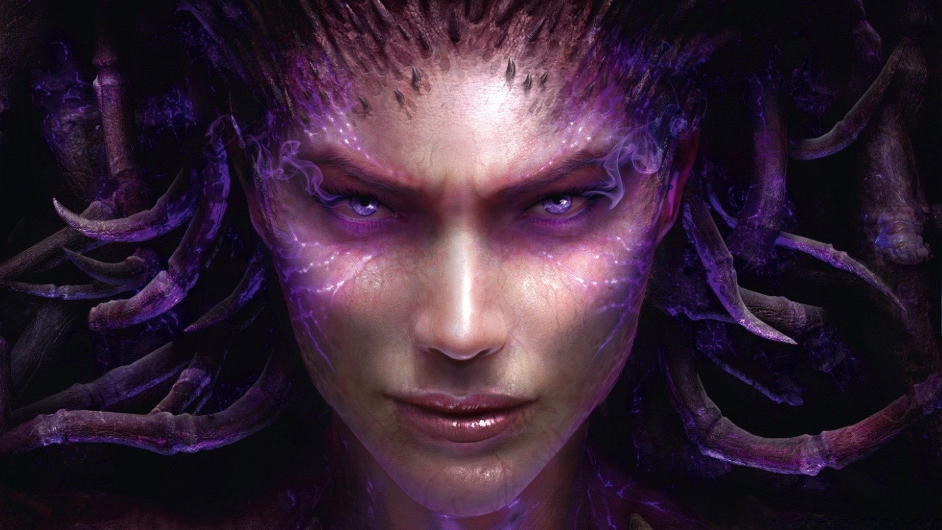 starcraft portrait femme fille mode adulte fantaisie visage belle festival musique