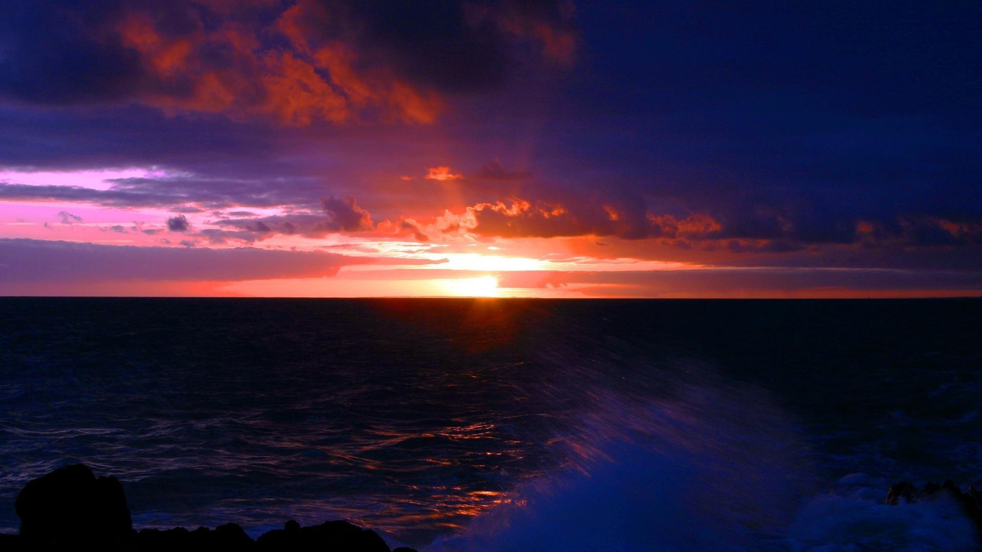 sea and ocean sunset dawn dusk sun evening water sea ocean beach landscape light sky fair weather nature seascape