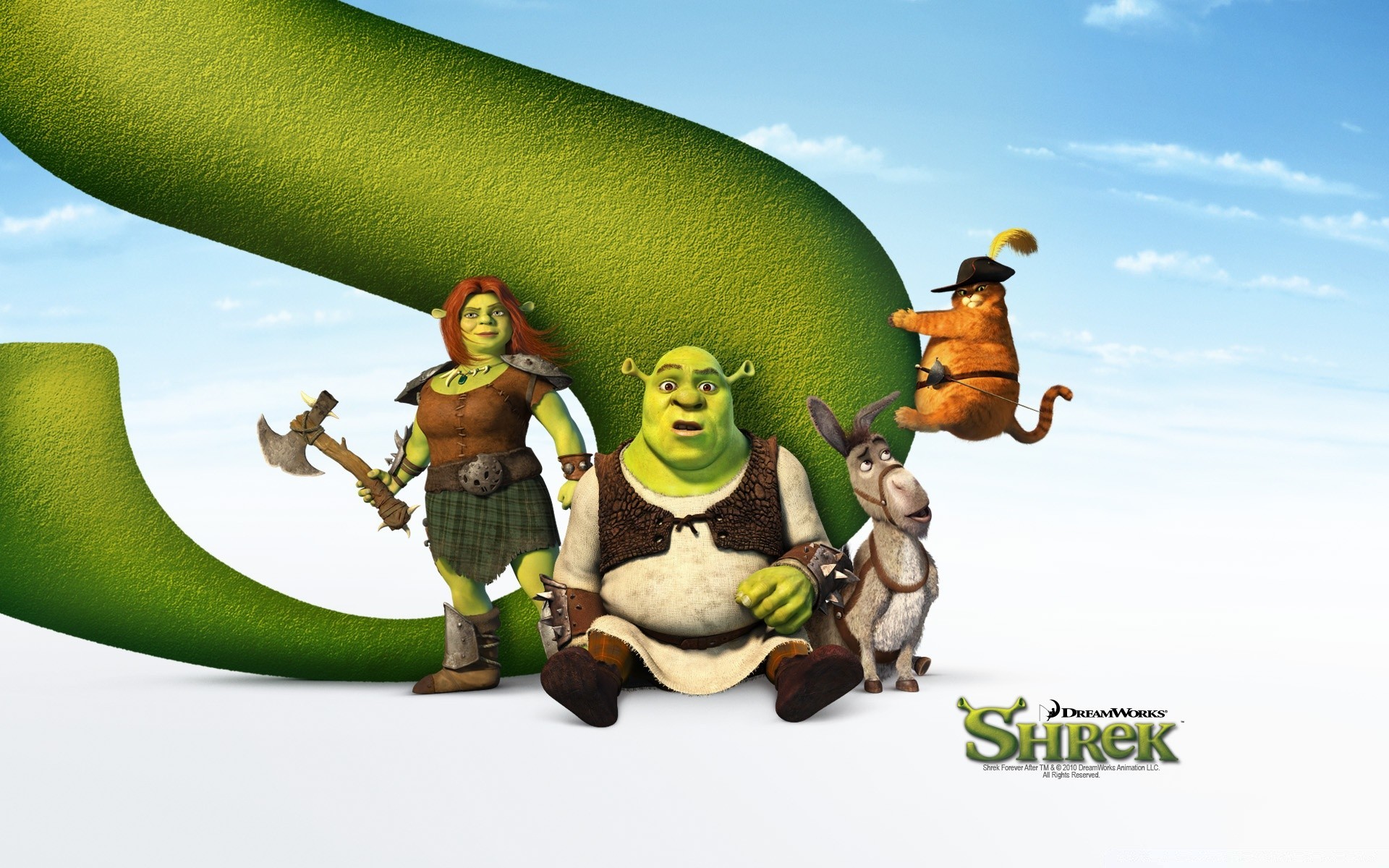 shrek uomo illustrazione adulto