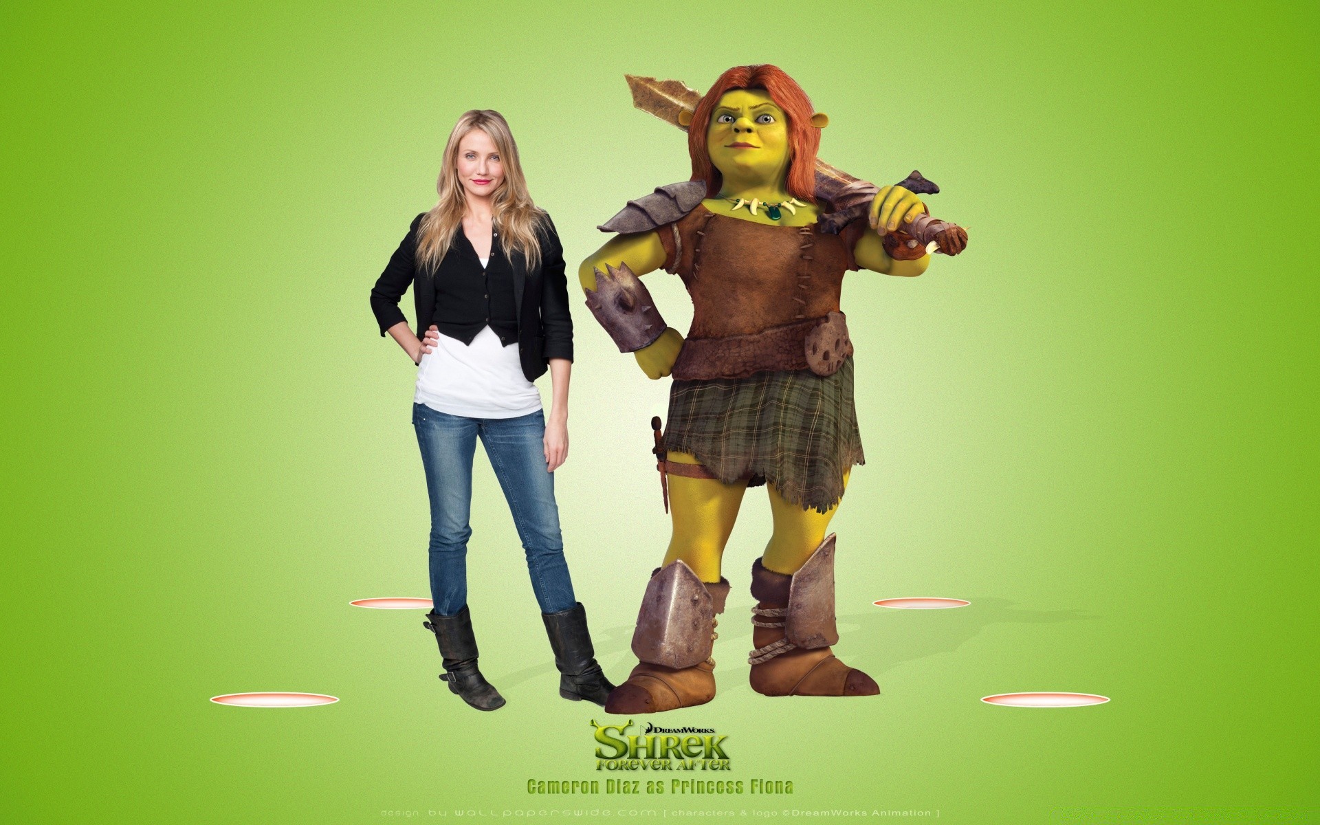 shrek mulher adulto homem vestir diversão retrato