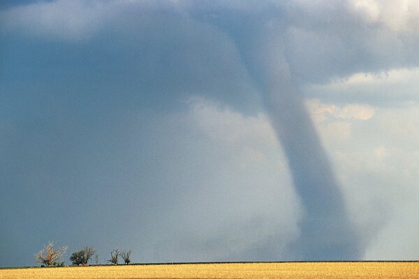 Tempête naturelle. Paysage de ciel