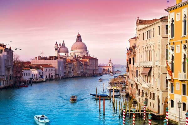 Voyage à travers la magnifique Venise en bateau