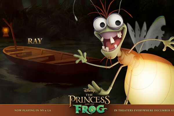 Personnage et jeu d ordinateur The princess and The frog