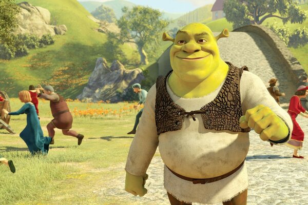 Shrek forever after the movie