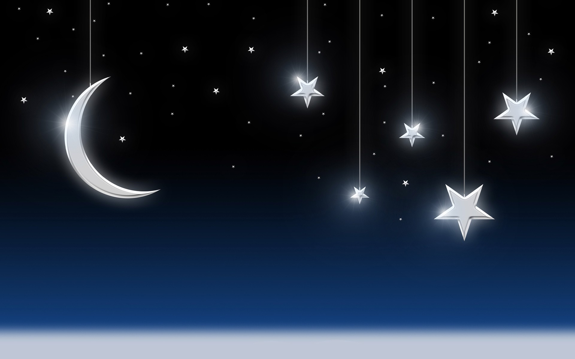 paesaggio luna stellato astronomia illustrazione galassia desktop natale spazio design vettore grafico luce luminoso spazio luminescenza scuro astratto arte splende