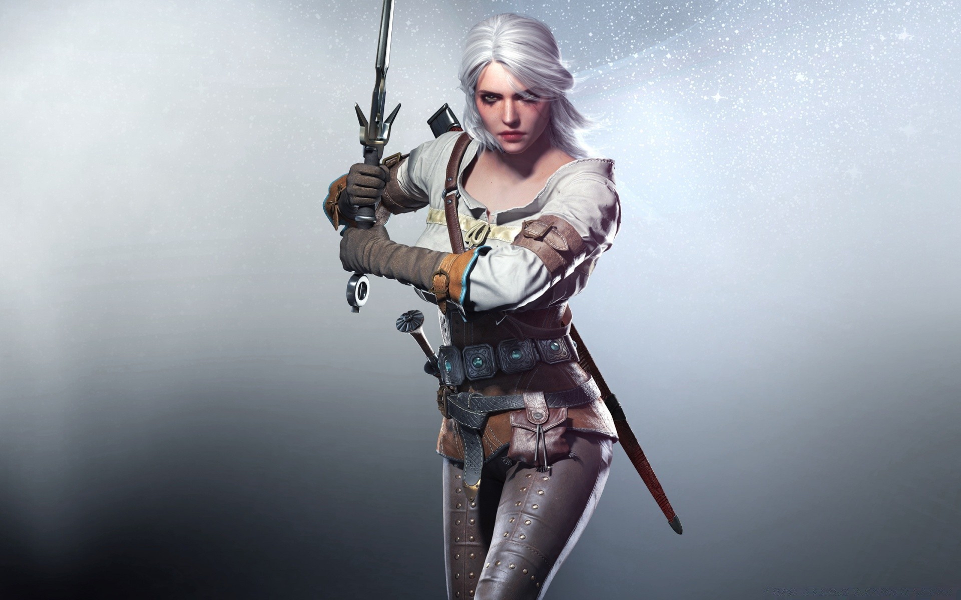 the witcher sozinho adulto mulher retrato vestir armas férias menina