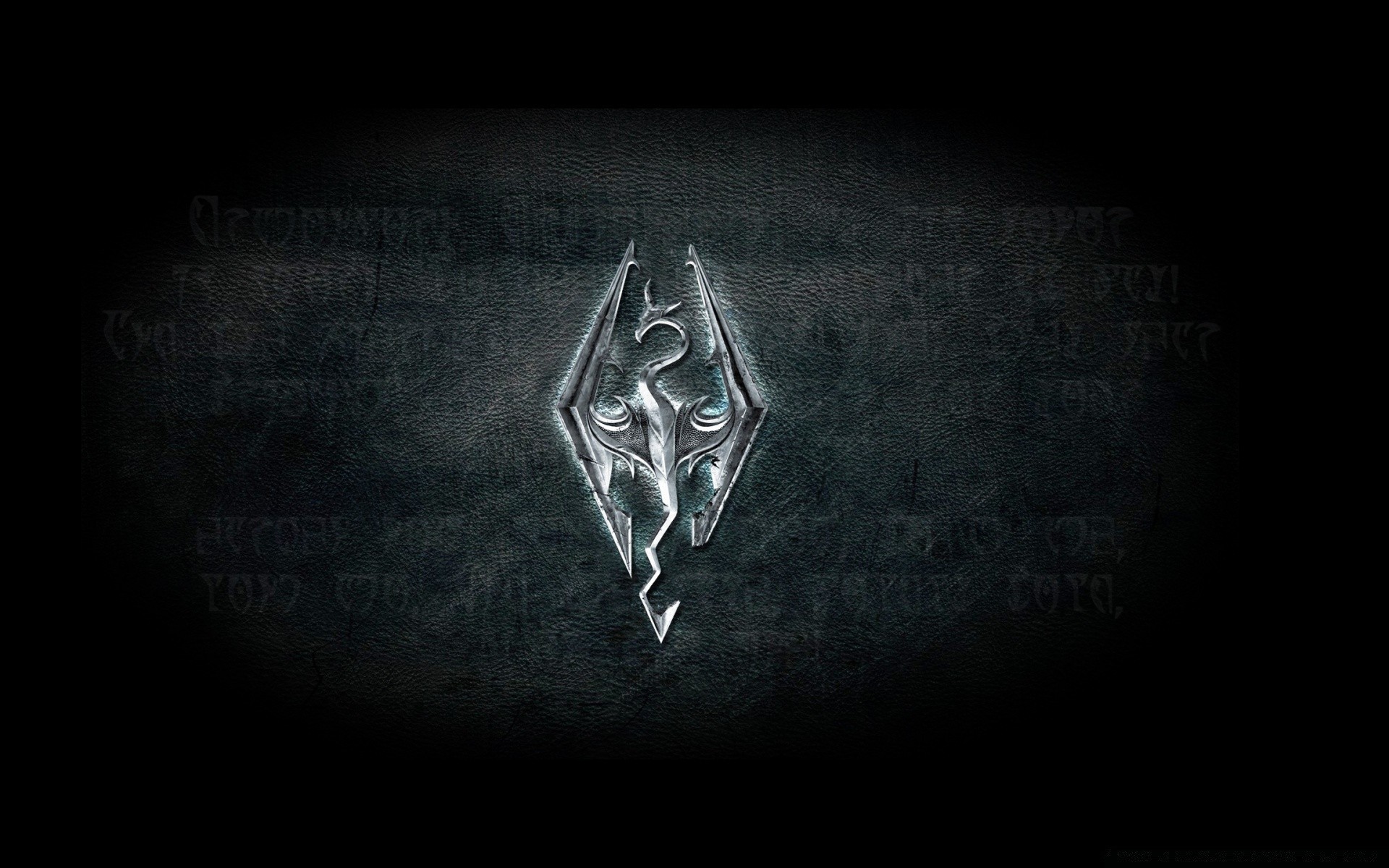 the elder scrolls dark desktop art one metallic