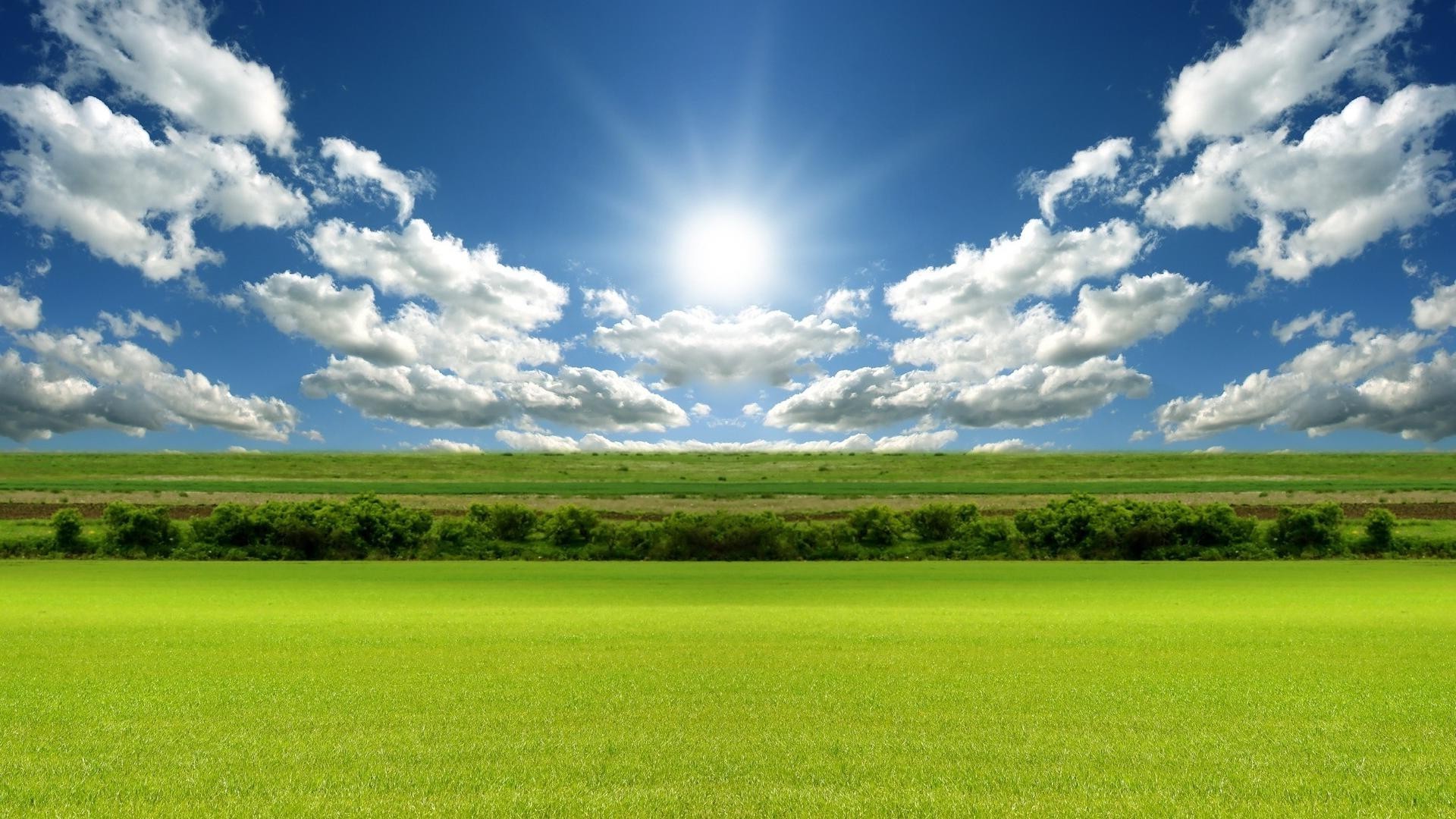 summer landscape grass rural hayfield field sky farm cloud nature countryside pasture fair weather grassland agriculture sun lawn horizon country