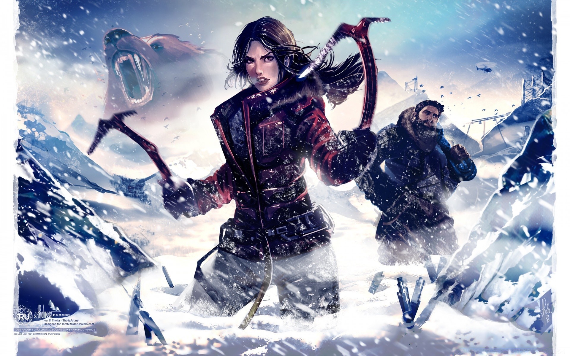 Rise of the tomb raider обои