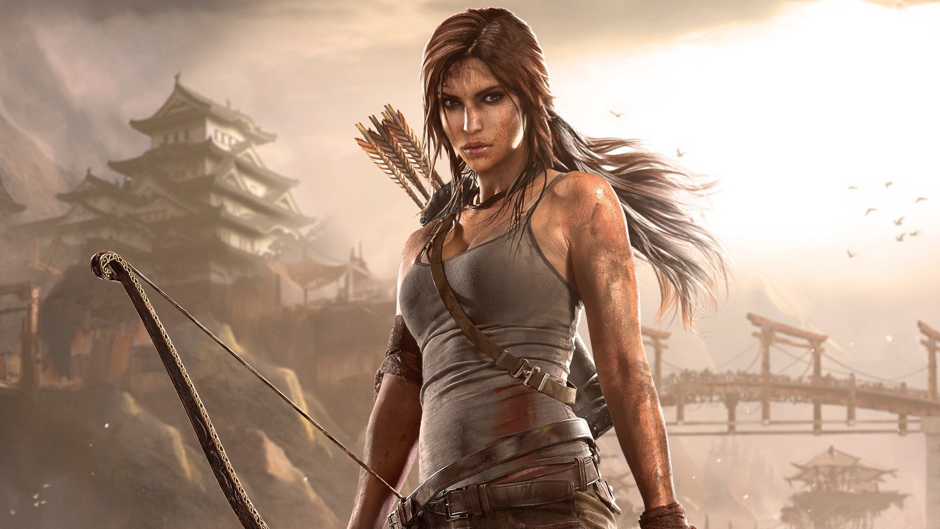 tomb raider yetişkin su kadın plaj bir deniz model okyanus güzel portre kız yaz giyinmek denizler moda günbatımı seyahat