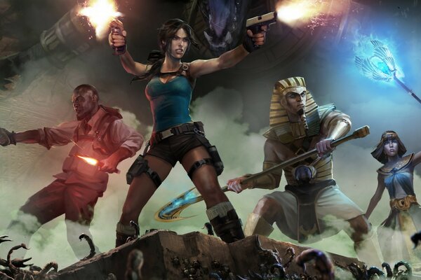 Tomb raider: uma variedade de energia