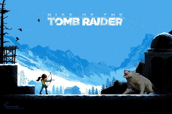 Eisbärenjagd im Tomb Raider