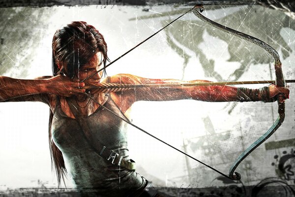 Tomb raider: la femme-tireur